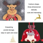 Christmas Decoration Gift Bag Christmas Eve Apple Wrapped Candy Jar - Image 4