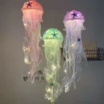 Luminous Jellyfish Lamp Finished Night Light Room Decoration Ambient Light - Image 4