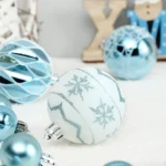 73pcs/Set Christmas Tree Decoration Pendant Painted Christmas Ball - Image 4