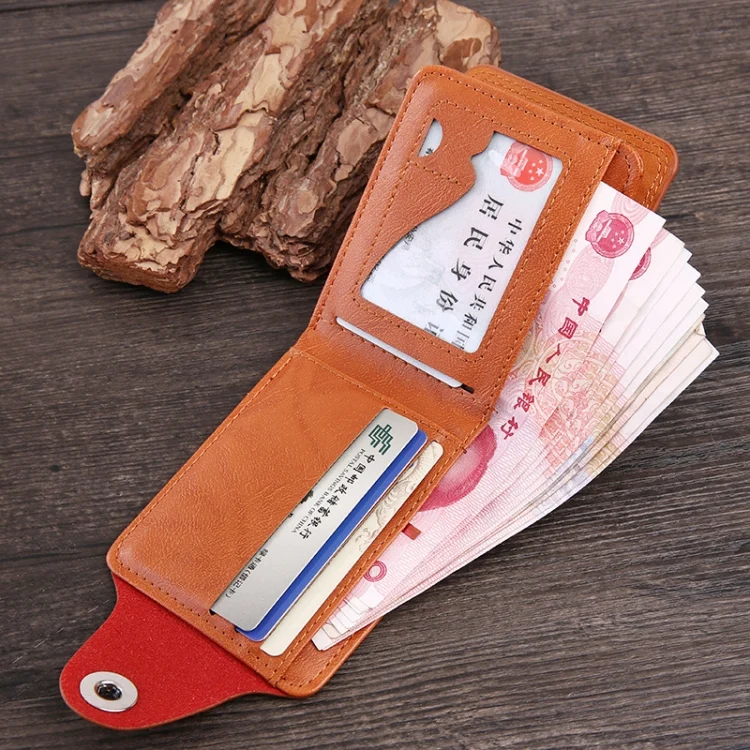 TBD06040317_B8.webp Retro Dollar Pattern Magnetic Buckle Multi-card Slot Wallet - Image 9