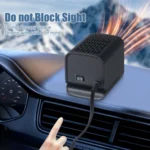 12V Car Folding Heater Winter Front Windshield Defrost Heater - Image 8