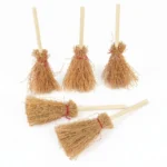5pcs Halloween Mini Broom Ornaments Witch Broom Toy Accessories - Image 4