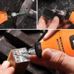 HILDA Power Grinder And Brush Sharpener Set Sharpening Tool Set, EU Plug - Image 8