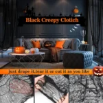 76 x 183cm Halloween Gauze Roving Polyester Cotton Haunted House DIY Decorative Gauze - Image 4