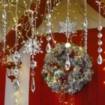 Transparent Snowflake Ice Pick Set Christmas Decoration Supplies - Image 6