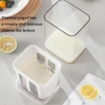 1100ml Yogurt Filter Homemade Yogurt Beancurry Milk Separator Water Drained Filter - Image 9