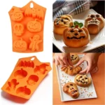 Halloween Chocolate Silicone Mold Handmade Baking Model DIY Cake Mold
