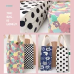 Canvas Thermos Cup Protective Cover Universal Water Bottle Tote Bag Water - Image 5