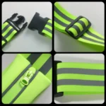 Women Men Running Bag Adjustable Reflective Waist Pouch Pack - Image 5