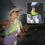 Women Men Running Bag Adjustable Reflective Waist Pouch Pack - Image 6
