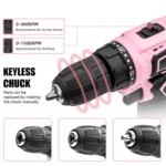 HILDA 12V Cordless Impact Drill Electrical Screwdriver - Image 4
