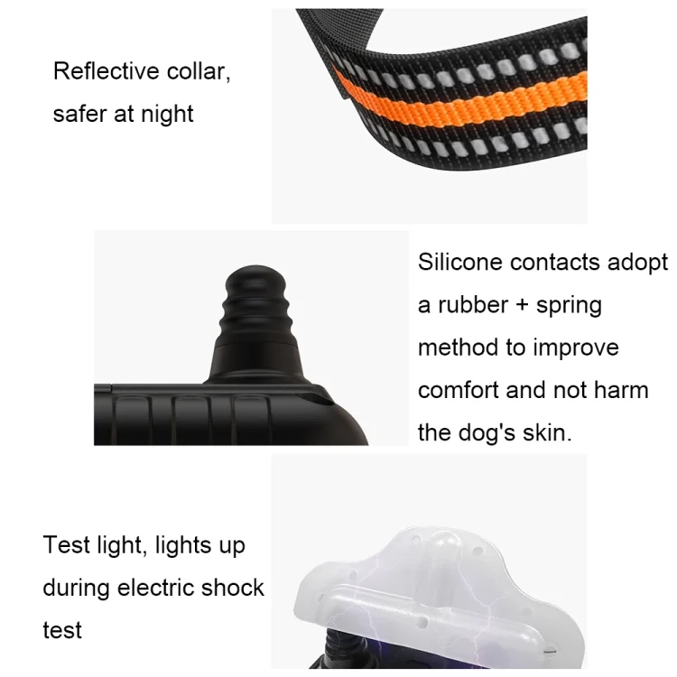TBD06040517_B11.webp Smart Electronic Remote Control Dog Training Device Waterproof Pets Bark Stopper - Image 12