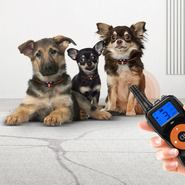 TBD06040517_B12.webp Smart Electronic Remote Control Dog Training Device Waterproof Pets Bark Stopper - Image 13