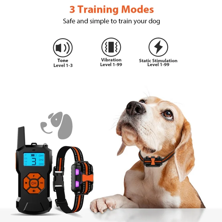 TBD06040524_B1.webp Electronic Remote Control Dog Training Device Pet Training Shock Collar - Image 2