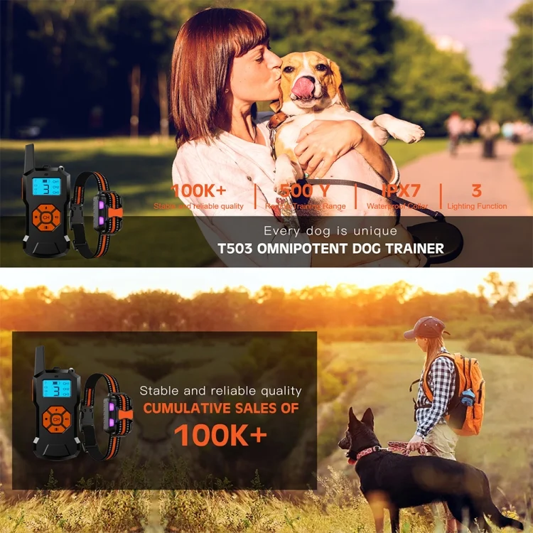 TBD06040524_B2.webp Electronic Remote Control Dog Training Device Pet Training Shock Collar - Image 3