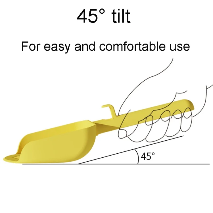 TBD06040557_B2.webp Long Handle Hangable Litter Scoop With Large Hole Cat Cleaning Products - Image 3