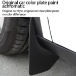 4pcs /Set Splash Guards Matte Fender No Drilling Required Upgraded PP Material - Image 5