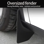 4pcs /Set Splash Guards Matte Fender No Drilling Required Upgraded PP Material - Image 7