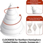 Portable Gardening Copper Wire Antenna Jig Horticultural Coil Wrap Jig - Image 4