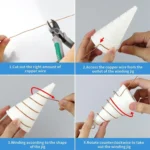 Portable Gardening Copper Wire Antenna Jig Horticultural Coil Wrap Jig - Image 7