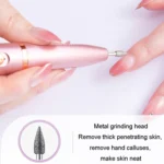 Electrical Nail Polisher Multifunctional Nail Polish Remover Pen Nail Sharpener - Image 11
