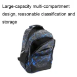 Three-Piece Student Backpack Set Casual Large Capacity Outdoor Travel Backpack - Image 5