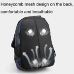 Three-Piece Student Backpack Set Casual Large Capacity Outdoor Travel Backpack - Image 7
