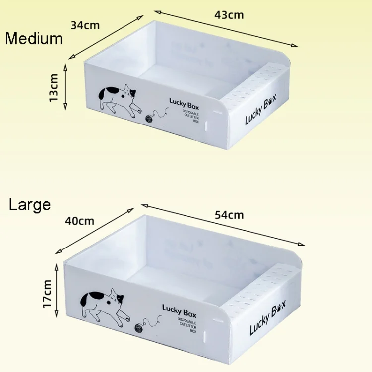 TBD06040587_B1.webp Portable Disposable Cat Litter Pan Open No Wash Litter Tray - Image 2