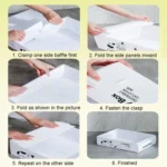 Portable Disposable Cat Litter Pan Open No Wash Litter Tray - Image 6