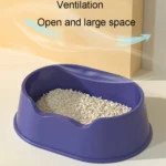 Open Litter Pan Large Capacity Plastic Pet Kennel - Image 5