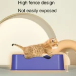 Open Litter Pan Large Capacity Plastic Pet Kennel - Image 8