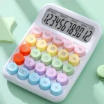 12-Bit Dopamine Flex Keyboard Calculator Candy Color Office Student Calculator