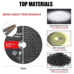 HILDA Grinding Tools Li-Ion Angle Grinder Accessories - Image 2