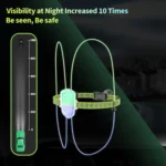 LED Running Lights Outdoor Sports Walking Riding Warning Lighting Vest Night Running Night Fishing Lights - Image 9