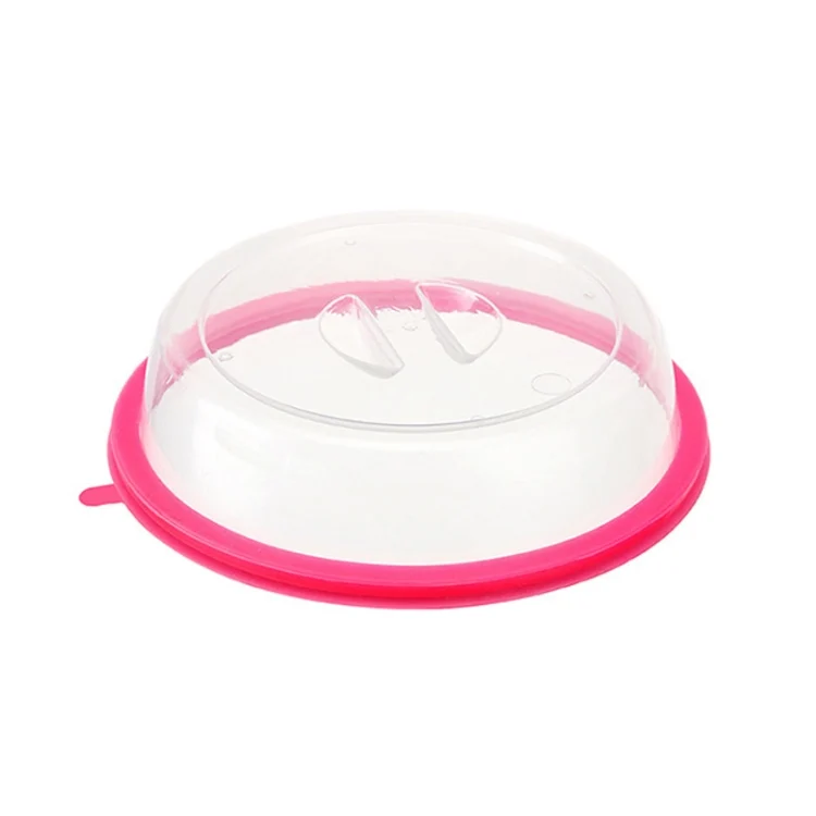 TBD0604061701A.webp Silica Gel + PP Meal Cover Food Preservation Cover for Refrigerators Microwave Oven - Image 1