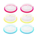 Silica Gel + PP Meal Cover Food Preservation Cover for Refrigerators Microwave Oven - Image 2