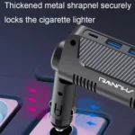 SHUNWEI SD-1920 120W PD18W+5A 3-Port USB Car Multifunctional Rotatable Fast Charger - Image 7