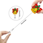 68cm Christmas Cartoon Pull Badge Reel Rotatable Certificate Buckle - Image 3