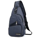 MeiJieLuo Simple Men Chest Bag Sports Youth Shoulder Crossbody Bag