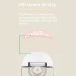 Electric Wearable Breast Pump With LED Display, 3 Modes & 12 Levels - Image 8
