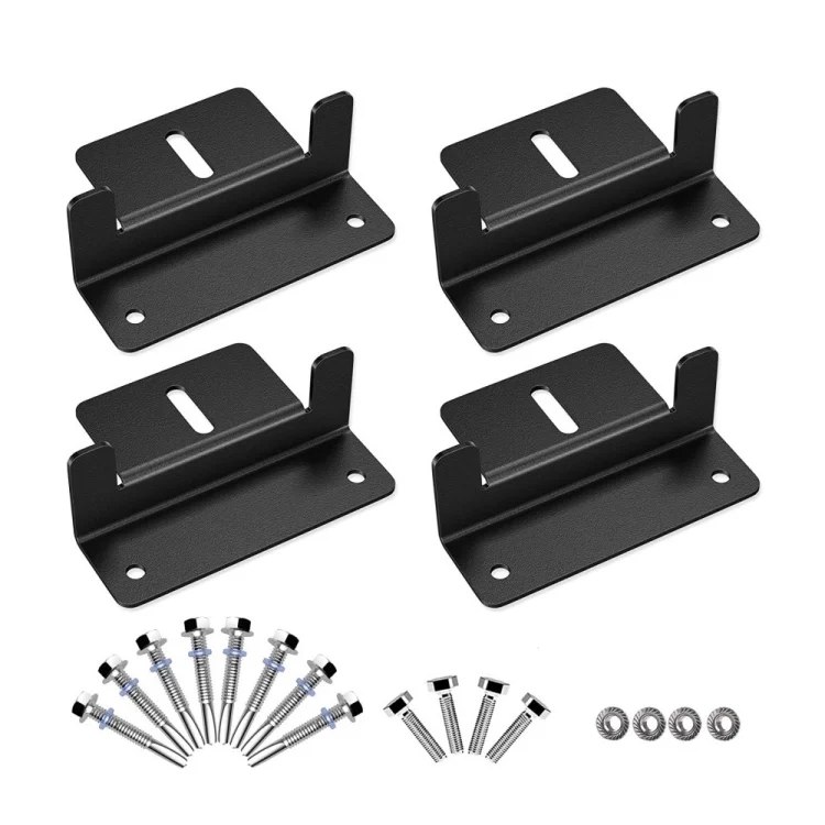 TBD0604067901A.webp 4pcs /Set Aluminum Solar Panel Mounting Bracket - Image 1