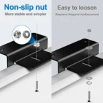 4pcs /Set Aluminum Solar Panel Mounting Bracket - Image 6