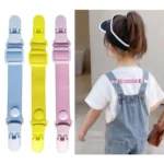 School Bag Shoulder Strap Clip Adjustable Elasticity Anti-Falling Clip For Children Overalls - Image 2
