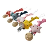 Animal Head Pacifier Chain Newborn Pacifier Clip - Image 2