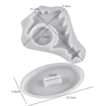 Crystal Epoxy Resin Christmas Tree Silicone Mold - Image 4