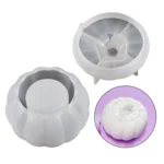 DIY Crystal Epoxy Pumpkin Storage Box Mold Halloween Silicone Mold - Image 2