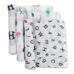 Cartoon Baby Soft Gauze Quilt Swaddle Cotton Bath Towel 117 X 117cm - Image 2