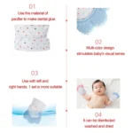 Baby Teething Gloves Anti-bite Silicone Teething Ring Toys - Image 5
