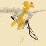 XUNYI Baby Giraffe Rattles Teether Kids Silicone Bite Toy - Image 7