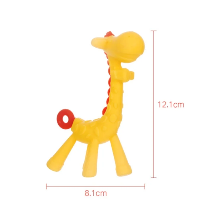 TBD06040757_B7.webp XUNYI Baby Giraffe Rattles Teether Kids Silicone Bite Toy - Image 8